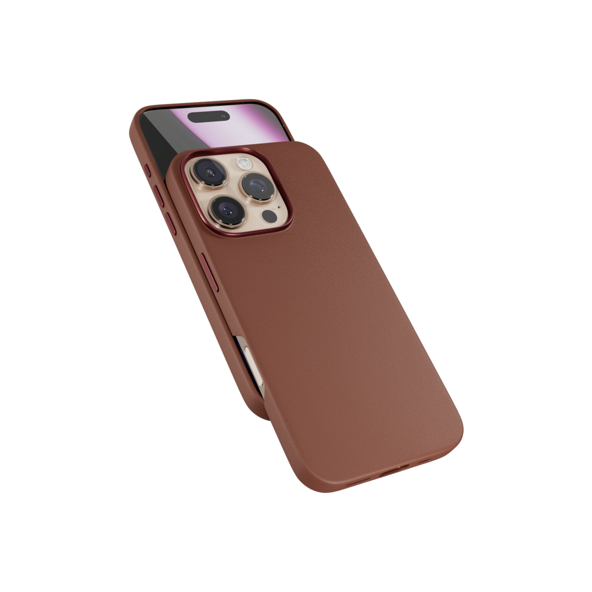 Epico – Mag+ bőr iPhone 16 Pro tok - barna - iSTYLE HU