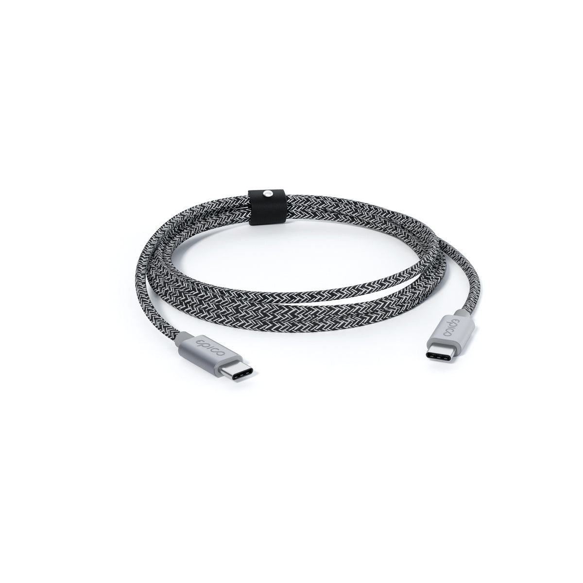 EPICO – Braided kábel USB-C to USB-C (1.2m) - asztroszürke - iSTYLE HU