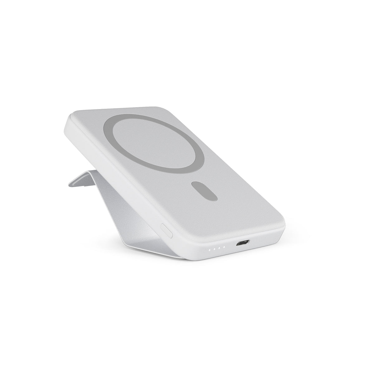 EPICO – 7000mAh mágneses (MagSafe kompatibilis) vezeték nélküli állítható powerbank - fehér - iSTYLE HU