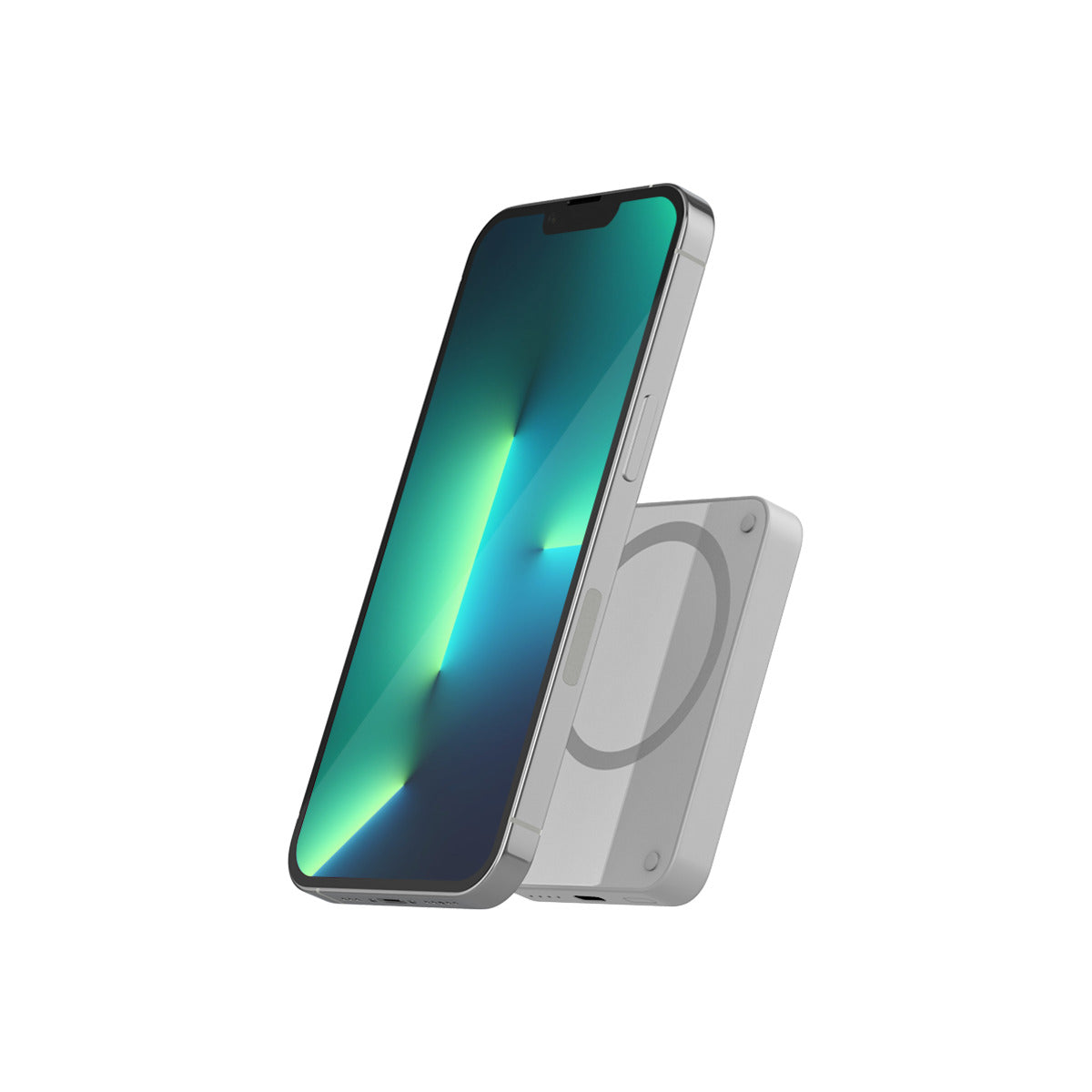 EPICO – 4200mAh mágneses (MagSafe kompatibilis) vezeték nélküli powerbank – szürke - iSTYLE HU