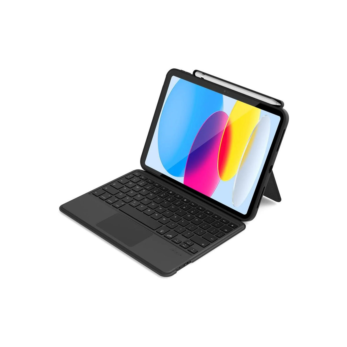 Epico – Apple iPad 10.9" (2022) tok magyar billentyűzettel - fekete - iSTYLE HU
