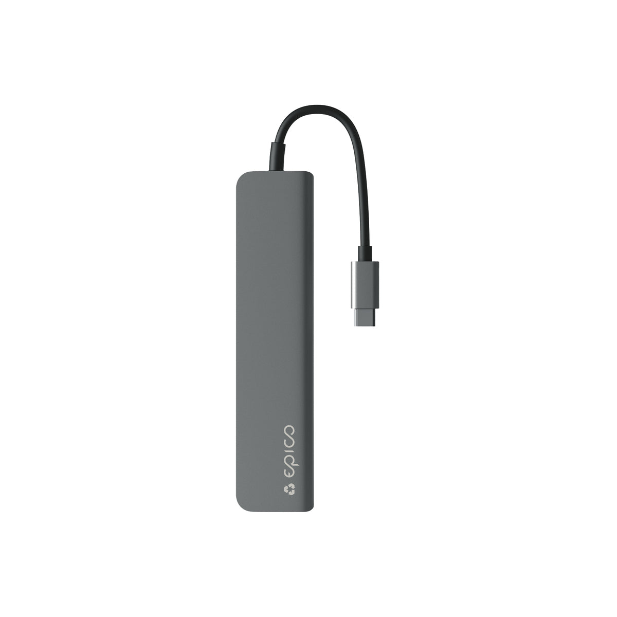 Epico – Resolve 8K Aluminium Hub 6in1 - asztroszürke - iSTYLE HU