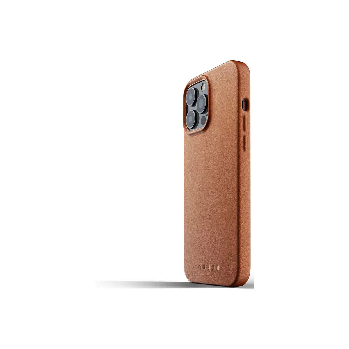 Mujjo – iPhone 13 Pro Max bőr tok - barna - iSTYLE HU