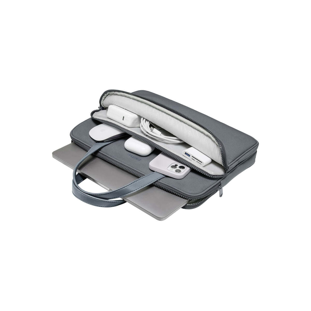 tomtoc – The Her-H21 14" laptop táska - szürke - iSTYLE HU