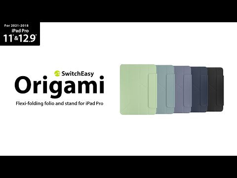 SwitchEasy – Origami iPad Pro 12.9 védőtok - fekete - iSTYLE HU