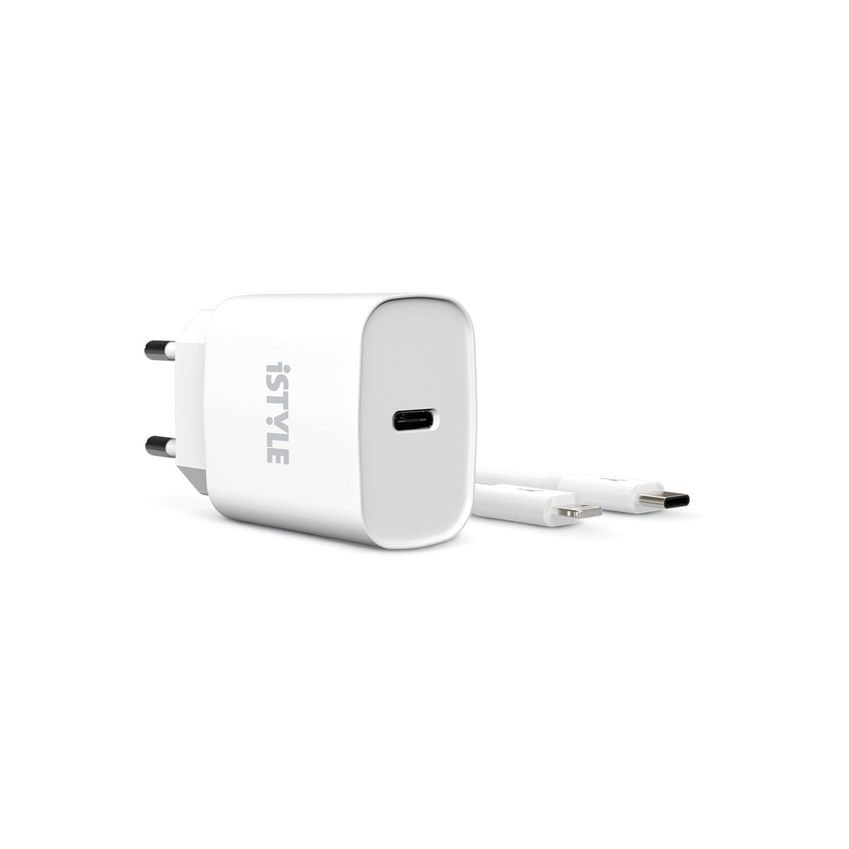 iSTYLE – 20 Wattos töltő adapter és töltő kábel csomag - iSTYLE HU