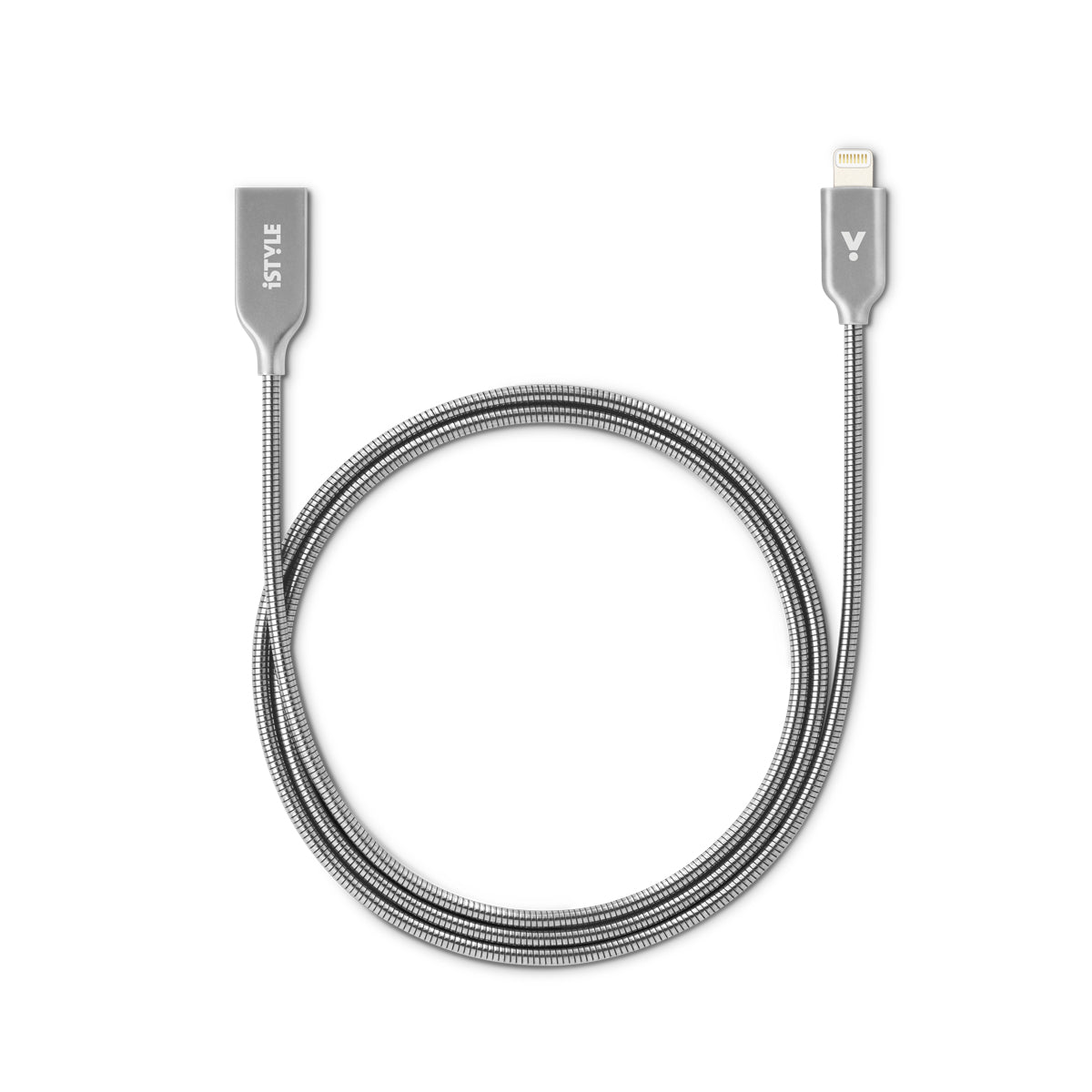 iSTYLE - Metal lightning kábel 1.2m - Ezüst 2019 - iSTYLE HU