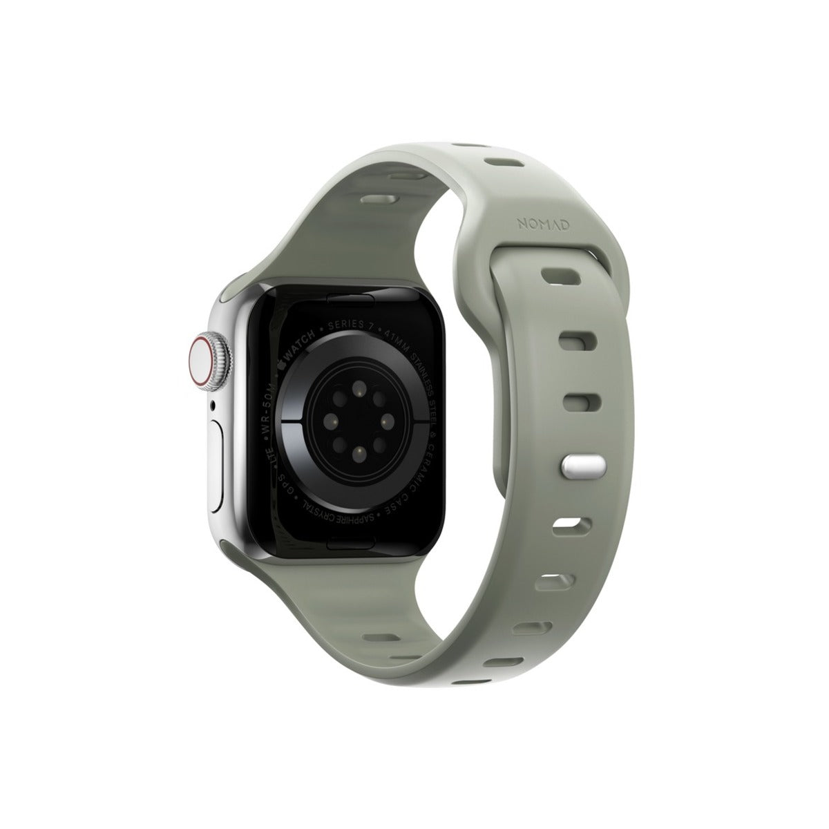 Nomad – Apple Watch Sport szíj (S/M, 41/40/38) - zsálya - Open Box - iSTYLE HU