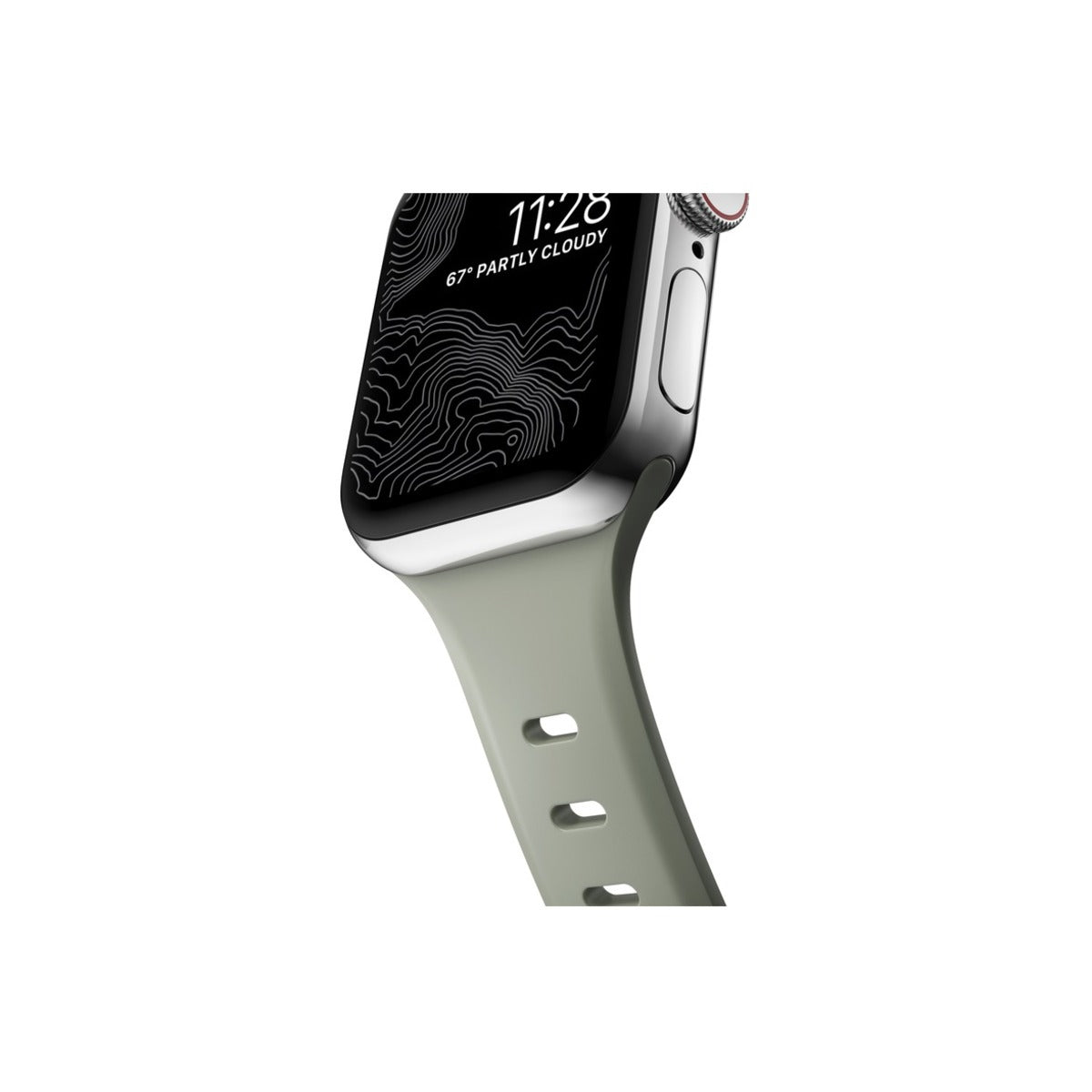 Nomad – Apple Watch Sport szíj (S/M, 41/40/38) - zsálya - Open Box - iSTYLE HU