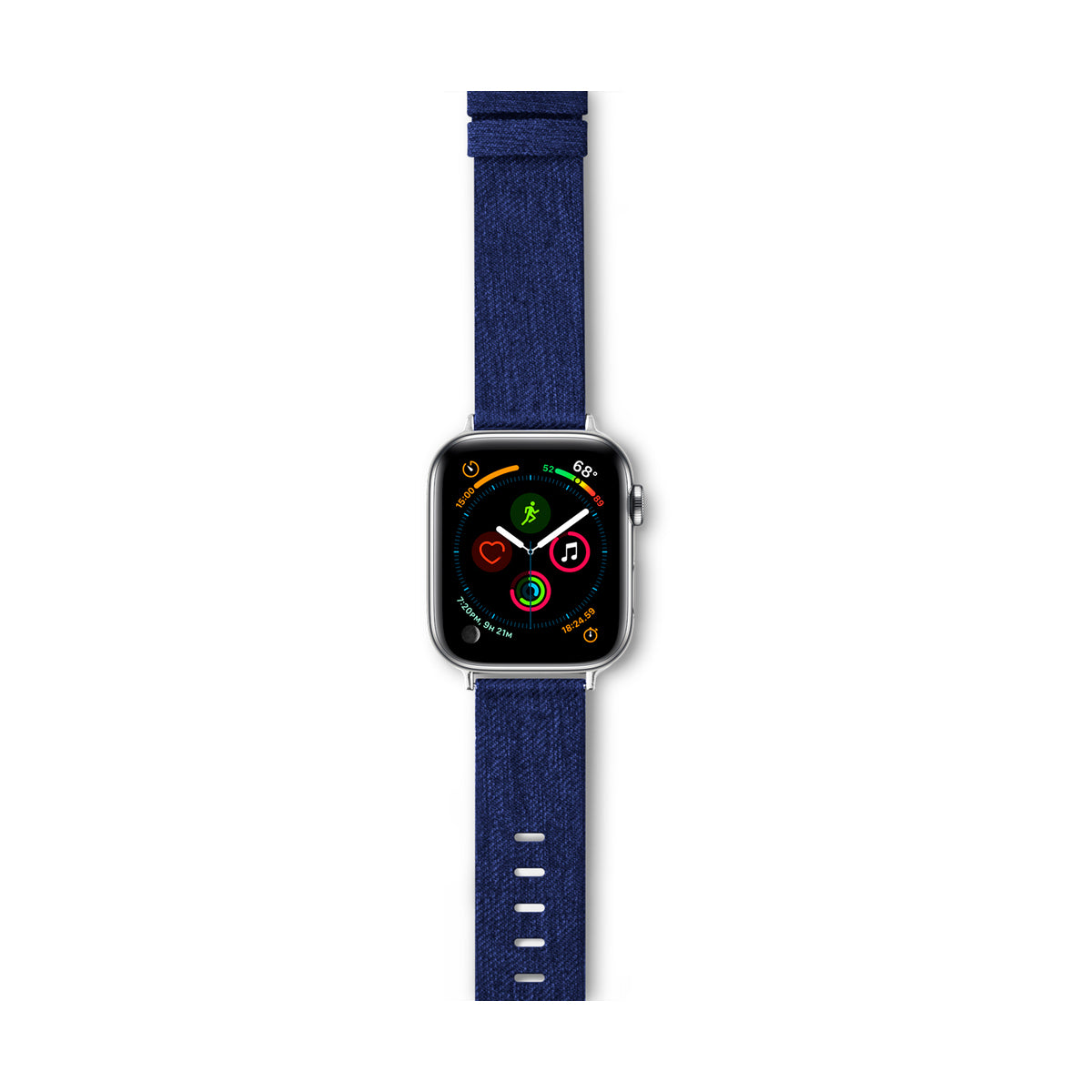 EPICO – Canvas szíj - 40mm, kék - iSTYLE HU