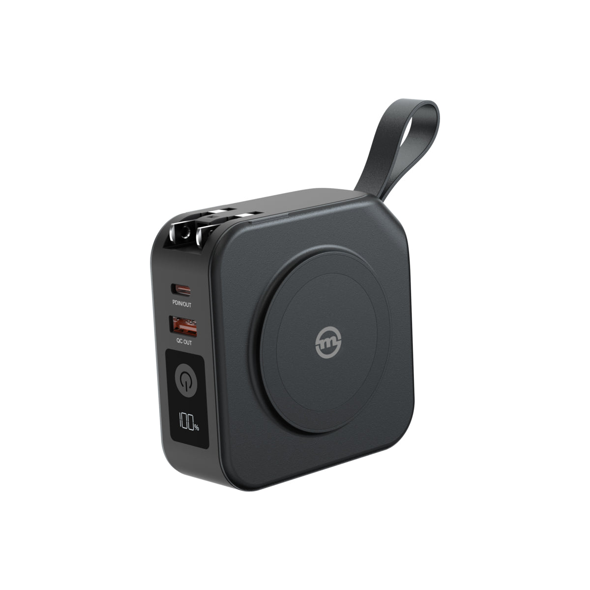 Mobile Origin – Powerbank 10000mAh utazótöltő - fekete - iSTYLE HU