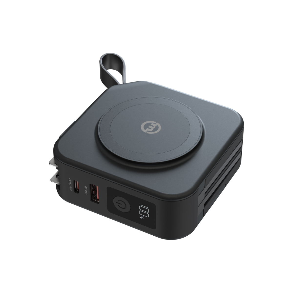 Mobile Origin – Powerbank 10000mAh utazótöltő - fekete - iSTYLE HU