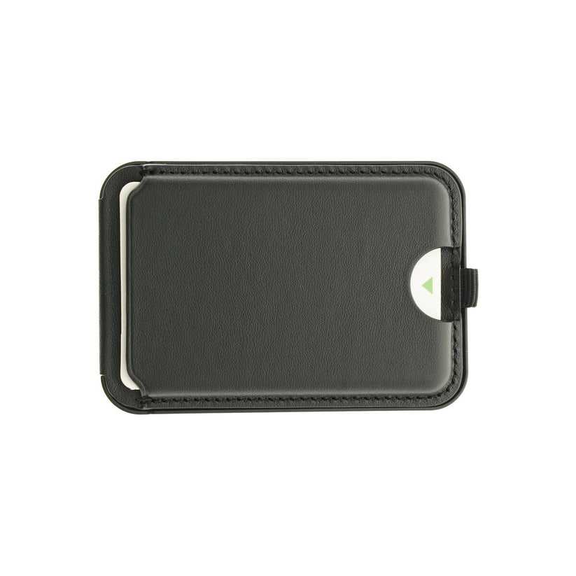 Dviced – Magsafe összecsukható bőr kártyatartó és állvány - fekete - iSTYLE HU