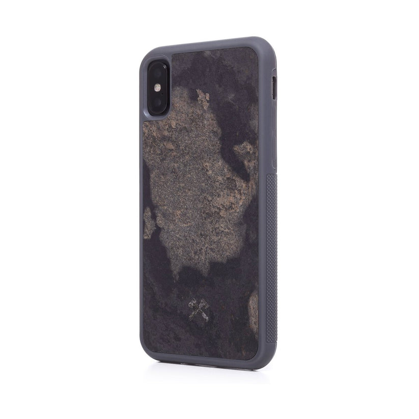 Woodcessories – Bumper iPhone X / XS tok - szürke palakő - iSTYLE HU