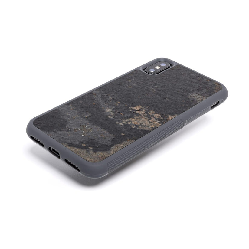 Woodcessories – Bumper iPhone X / XS tok - szürke palakő - iSTYLE HU
