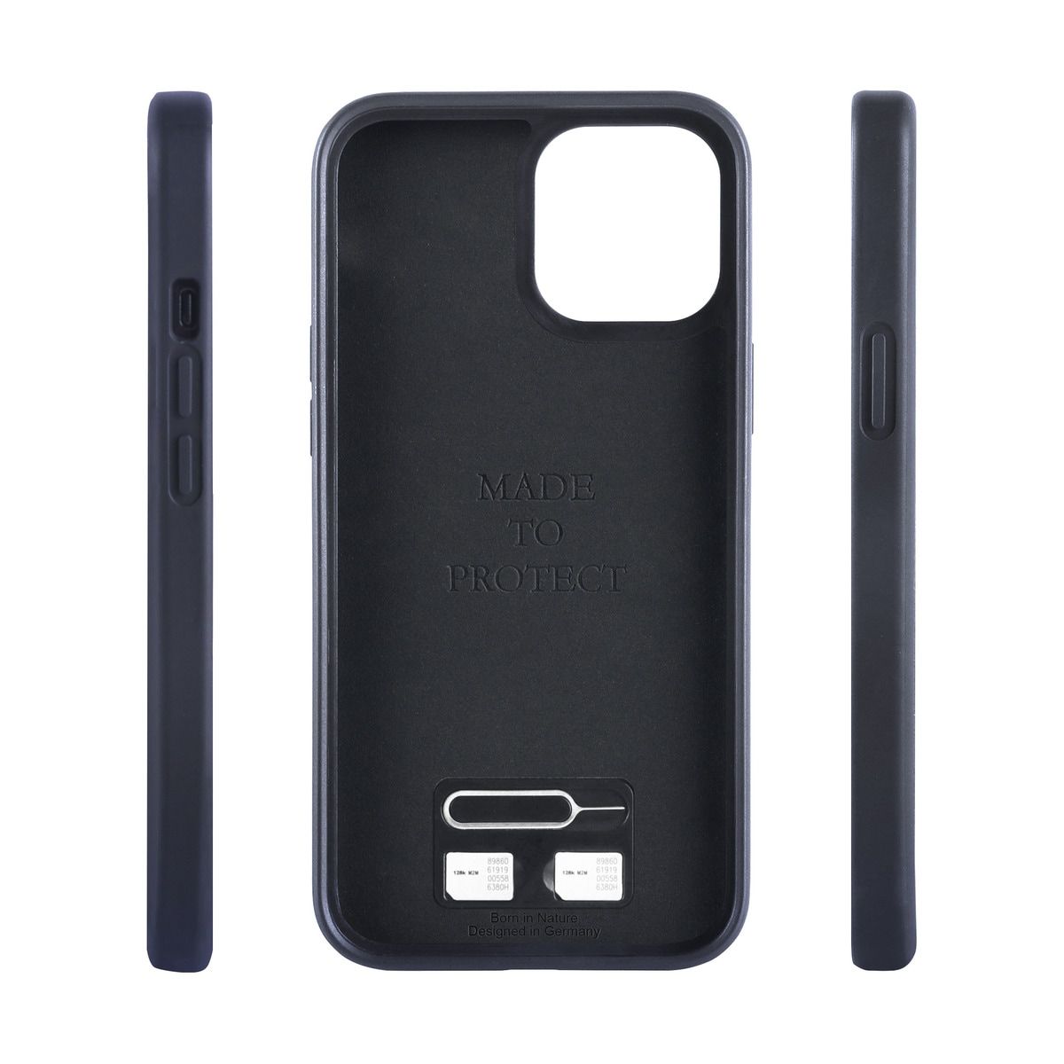 Woodcessories – Bumper Magsafe iPhone 12- és 12 Pro tok - szürke palakő - iSTYLE HU