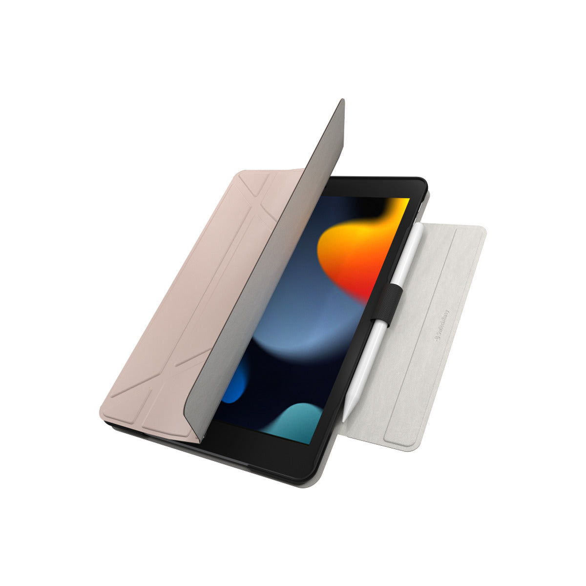 SwitchEasy – Origami tok iPad (2019-2021) modellhez – rózsaszín homok - iSTYLE HU
