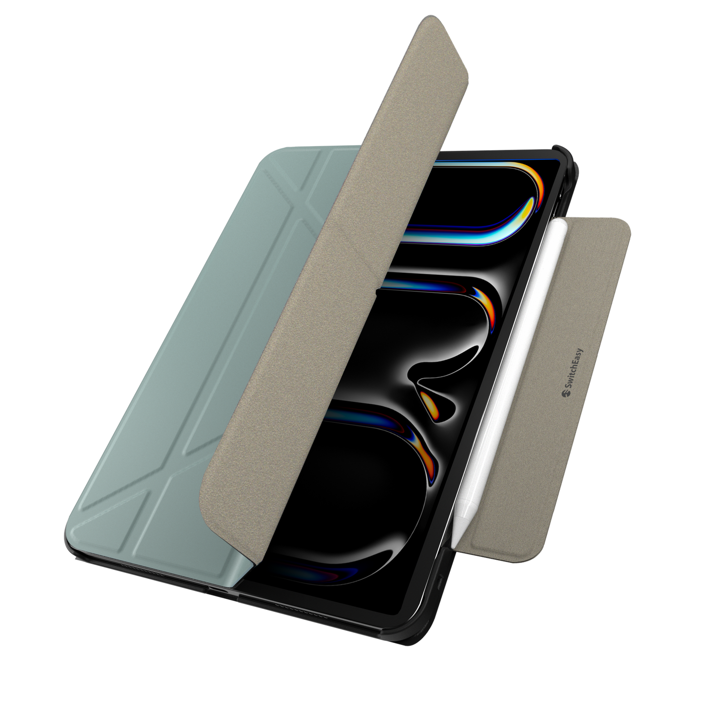 SwitchEasy Origami iPad Pro 11 (M4) tok - szürkészöld - iSTYLE HU