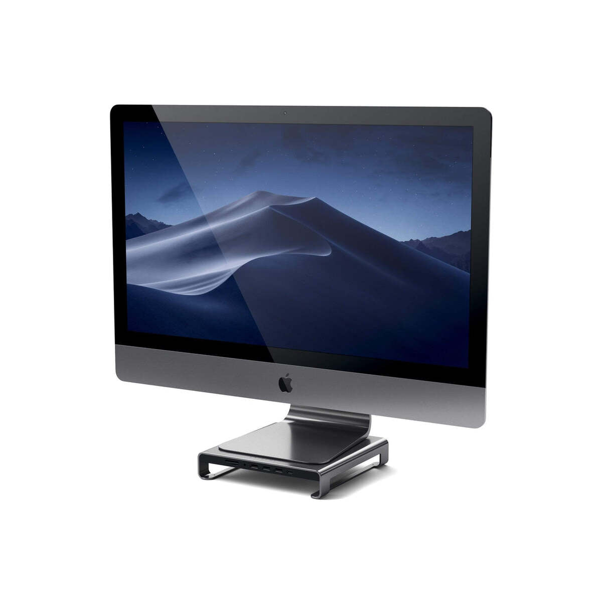 Satechi – Aluminium monitor állvány és HUB - asztroszürke - iSTYLE HU