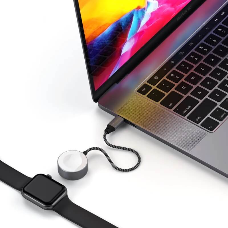 Satechi – USB-C Magnetic Braided Charging Cable for Apple Watch - iSTYLE HU