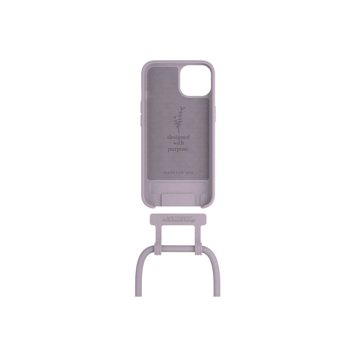 Woodcessories – Change iPhone 14 Plus tok - Lila - iSTYLE HU