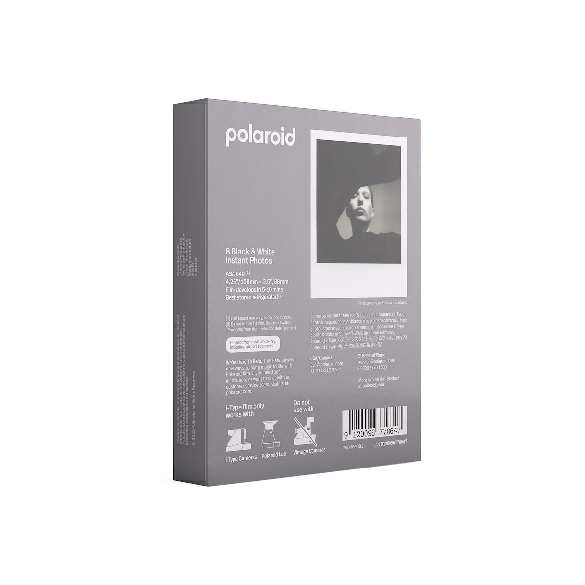 Polaroid – Film i-Type - fekete-fehér - iSTYLE HU