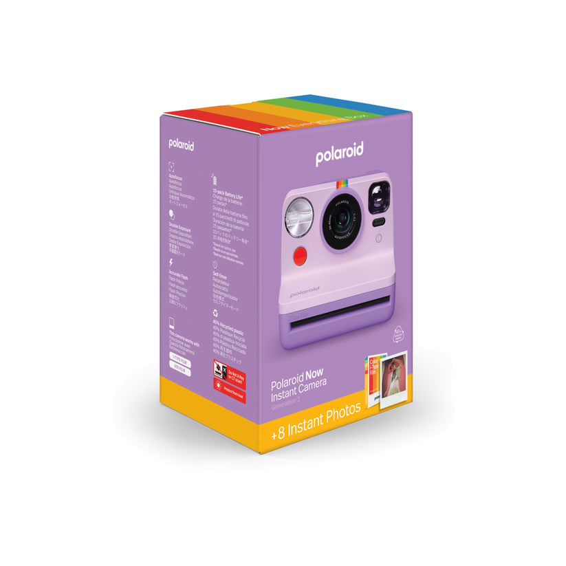 Polaroid – Now+ Gen 2 instant fényképezőgép csomag - lila - iSTYLE HU