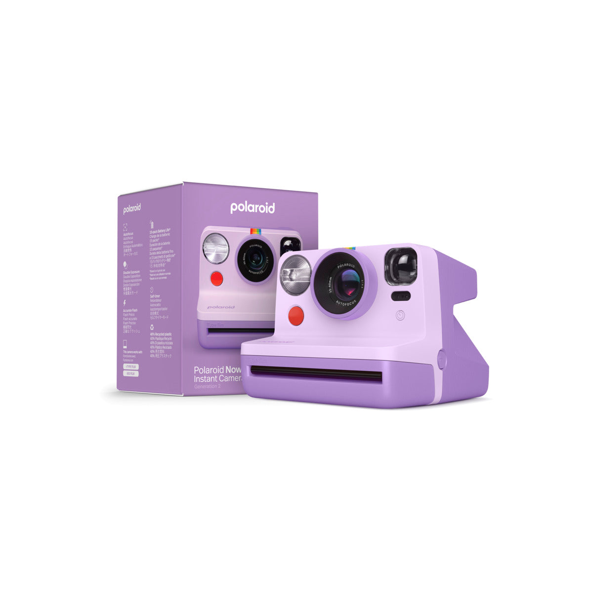 Polaroid – Now+ Gen 2 instant fényképezőgép - lila - iSTYLE HU