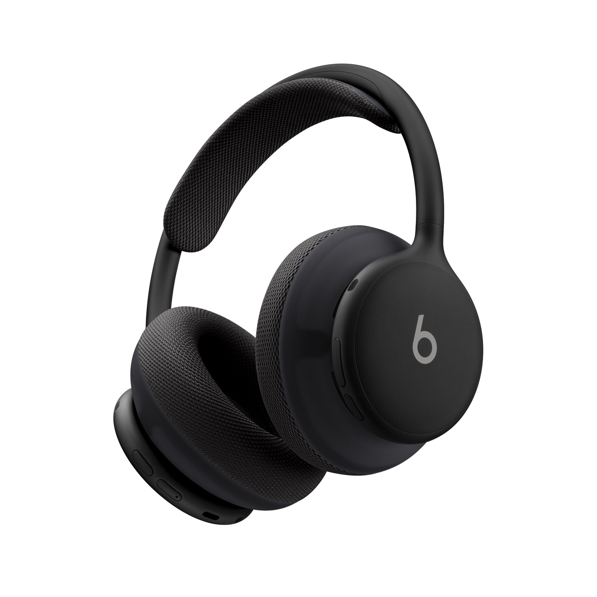 Beats 360 fejhallgató – fekete, Performance Knit anyagból készült fekete párnákkal