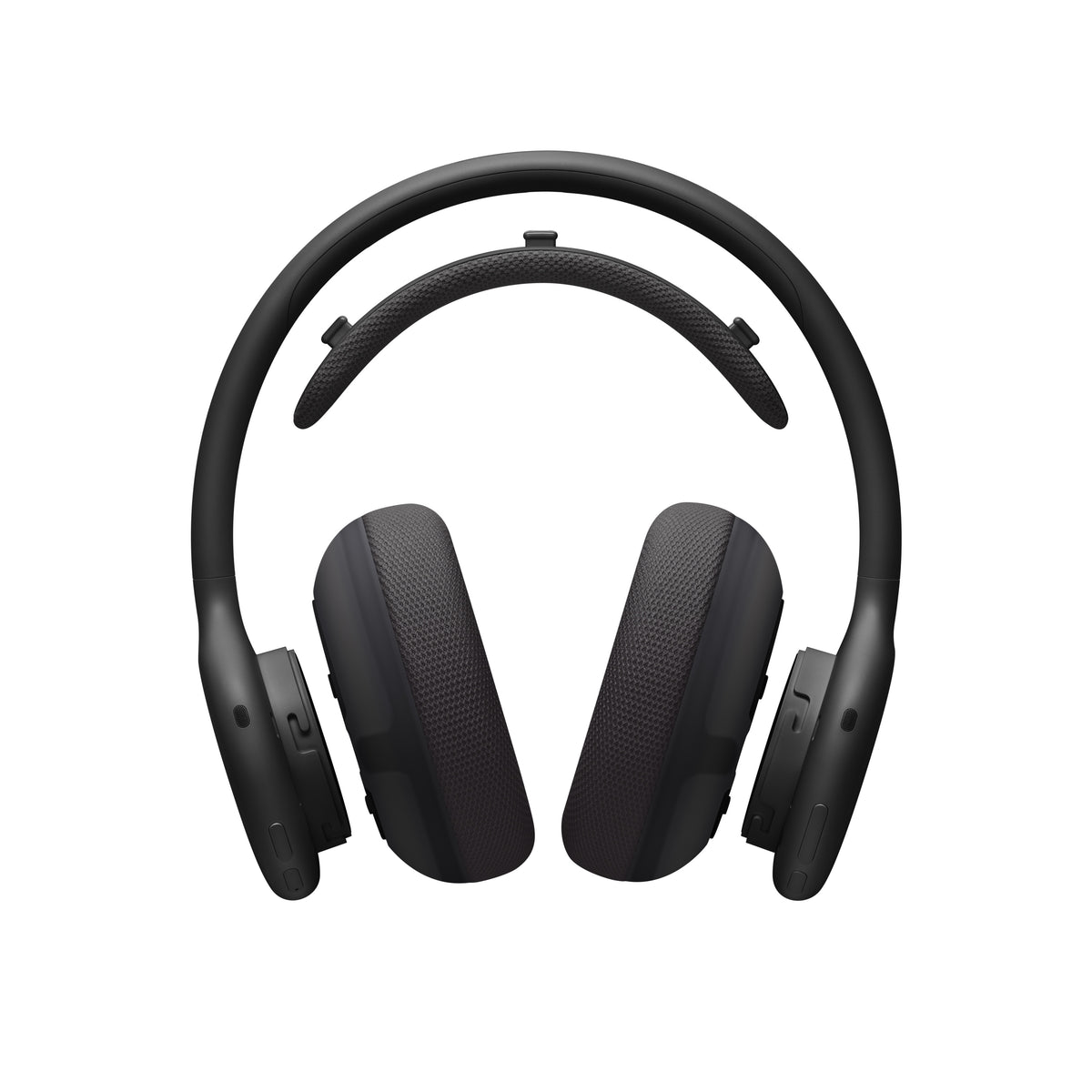 Beats 360 fejhallgató – fekete, Performance Knit anyagból készült fekete párnákkal