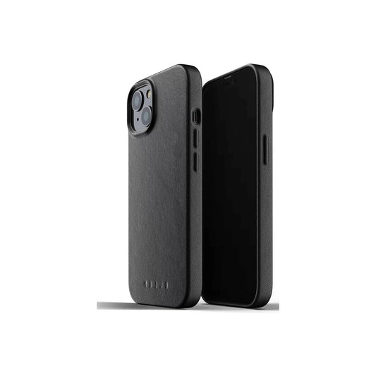 Mujjo – iPhone 13 bőr tok - fekete - iSTYLE HU