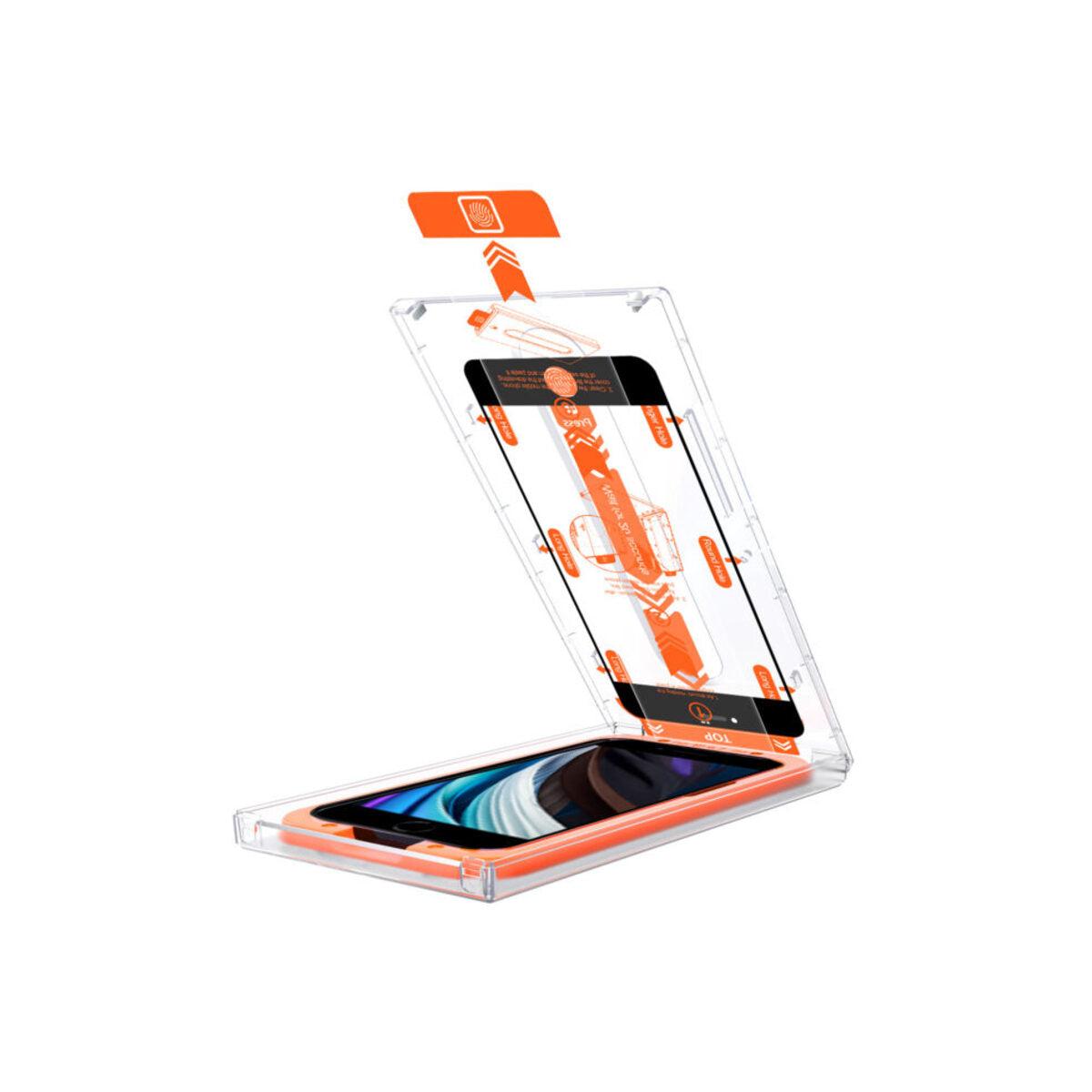 Mobile Origin – Kijelzővédő üveg (2 darab) - applikátorral - iPhone 8 / 7 / SE (2020-2022) - iSTYLE HU