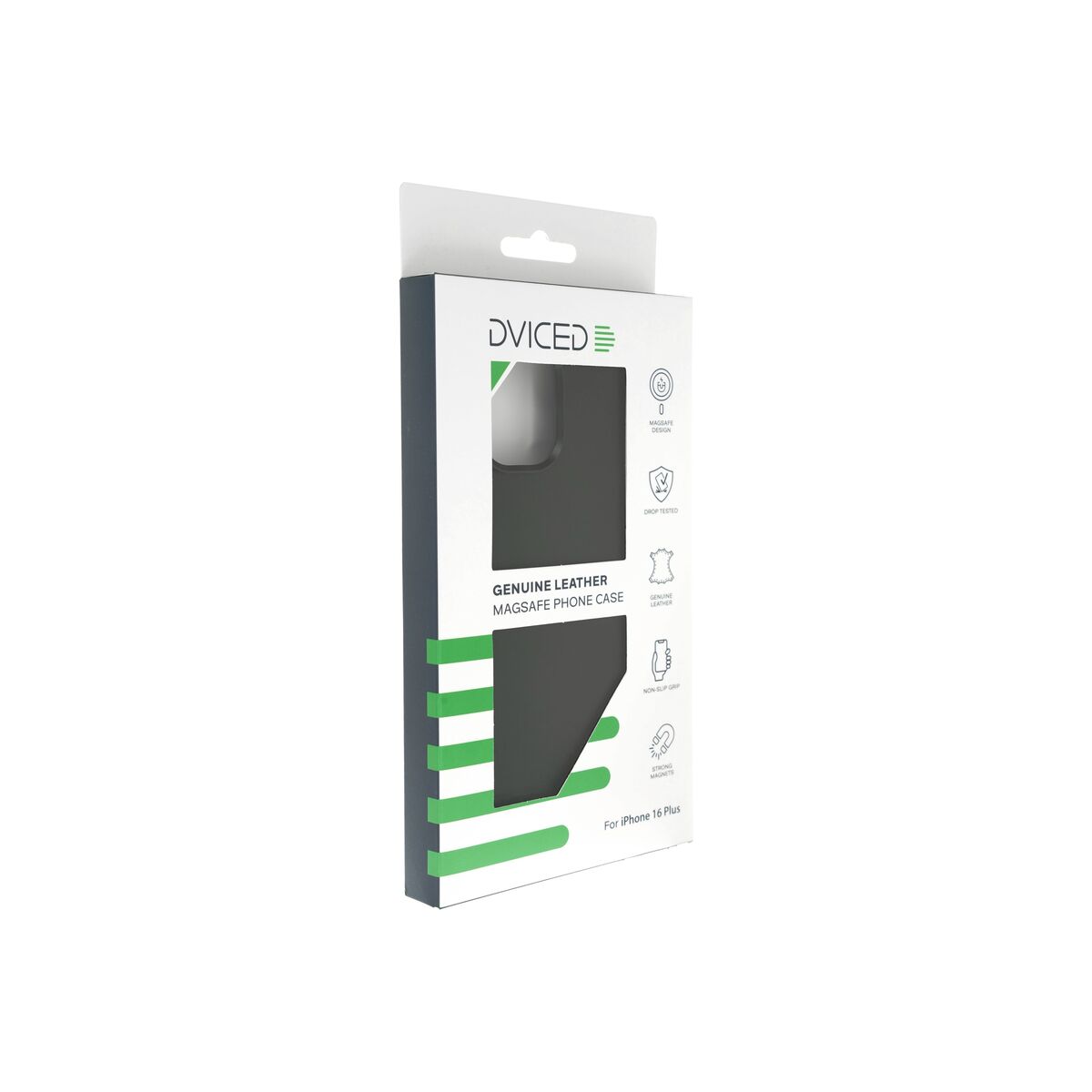Dviced – MagSafe iPhone 16 Plus bőr tok - fekete - iSTYLE HU
