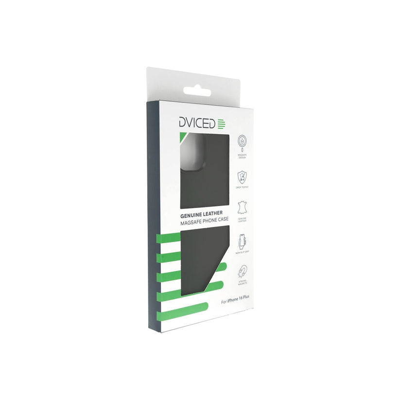 Dviced – MagSafe iPhone 16 Plus bőr tok - fekete - iSTYLE HU
