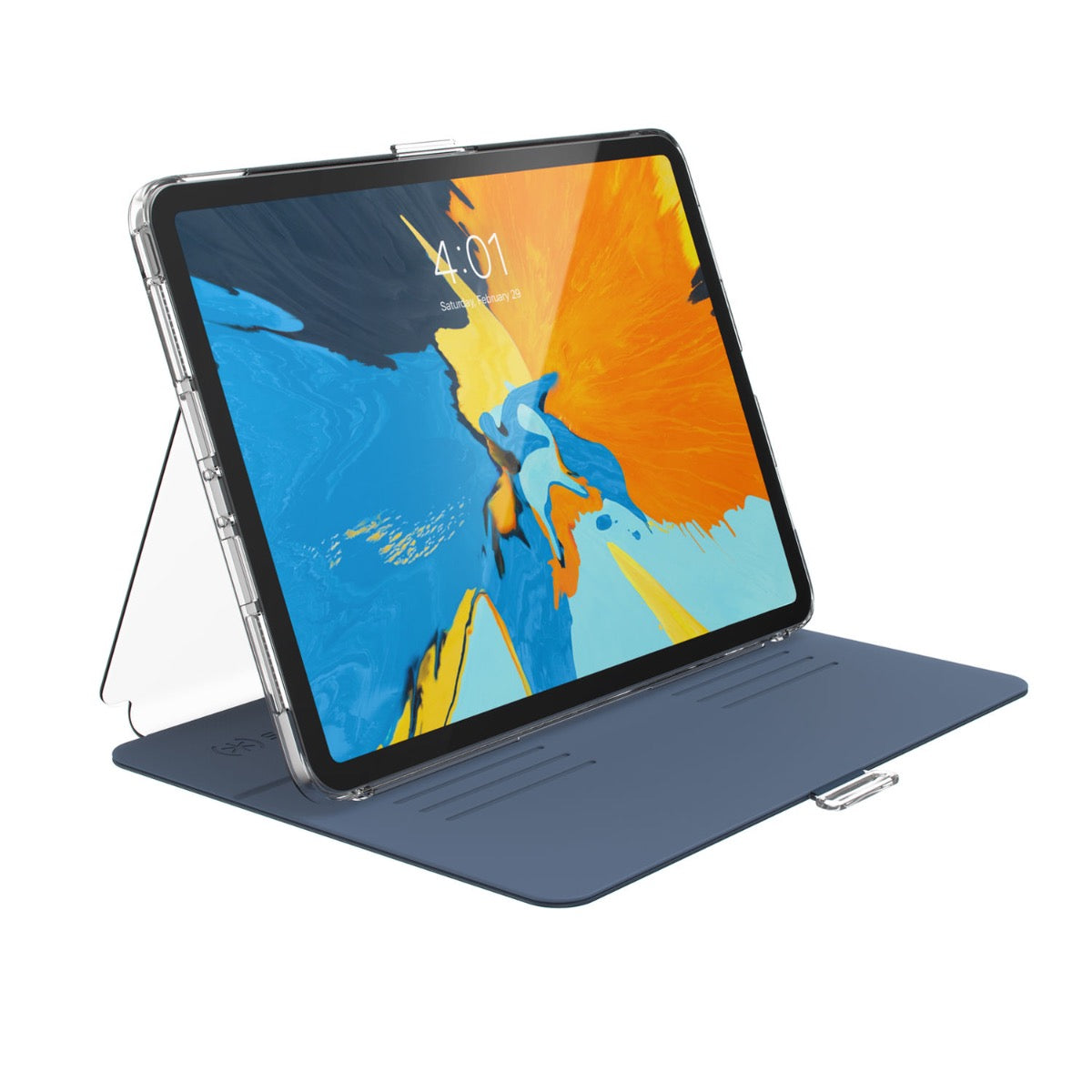 Speck – Balance Folio iPad Pro 11" kihajtható tok – átlátszó / kék - iSTYLE HU