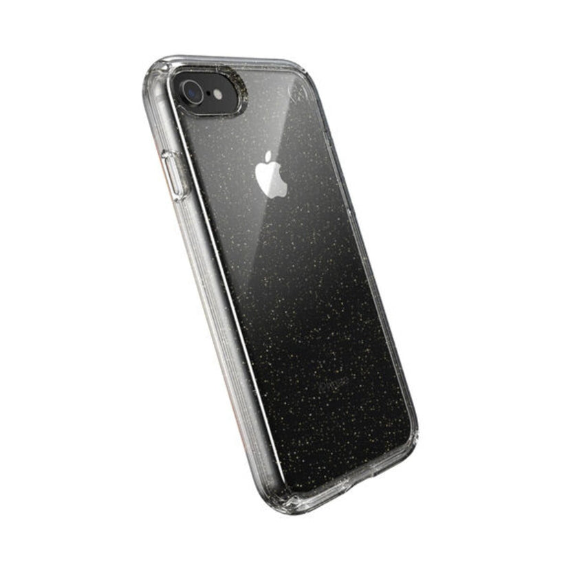 Speck – Presidio Clear + Glitter iPhone SE tok – átlátszó / arany glitter - iSTYLE HU