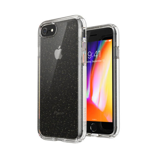 Speck – Presidio Clear + Glitter iPhone SE tok – átlátszó / arany glitter - iSTYLE HU