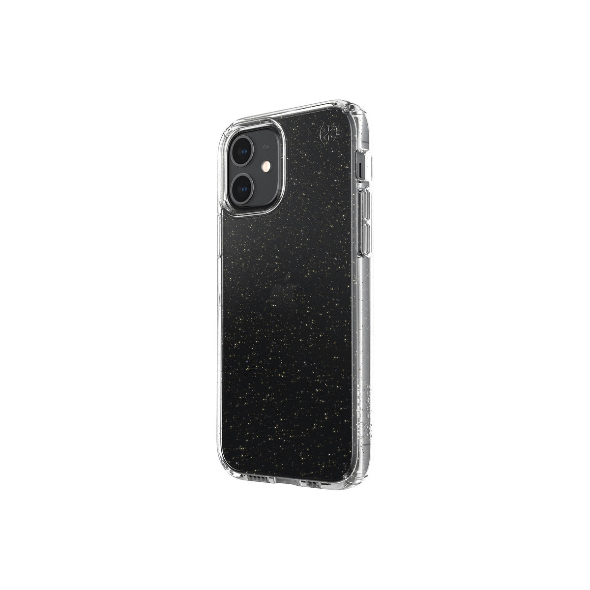 Speck – Presidio Clear + Glitter iPhone 12 / 12 Pro tok – átlátszó / arany glitter - iSTYLE HU