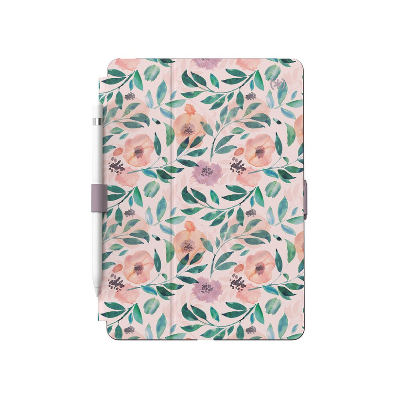 Speck Balance Folio iPad (7. és 8. generáció) tok - akvarell rózsa - iSTYLE HU