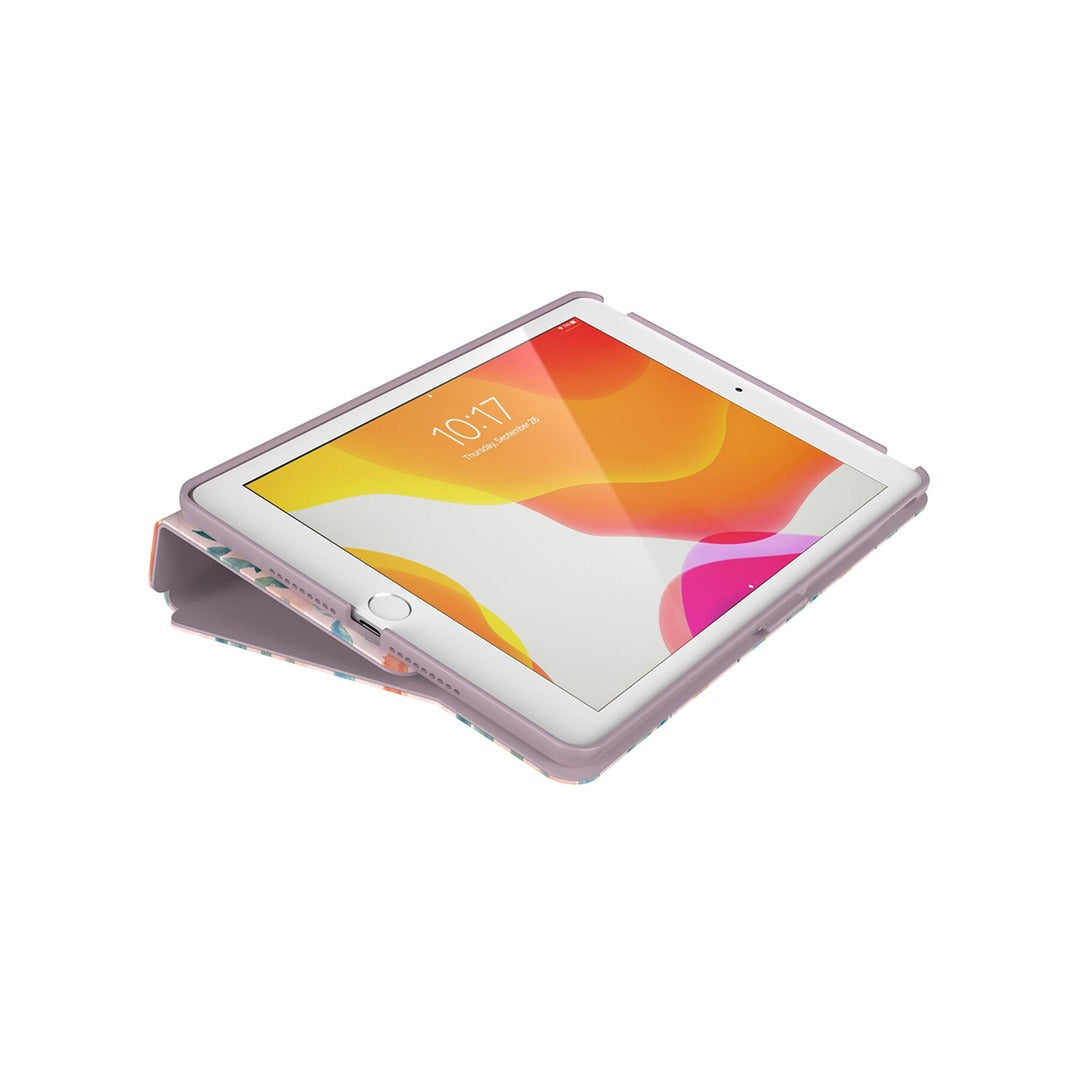 Speck Balance Folio iPad (7. és 8. generáció) tok - akvarell rózsa - iSTYLE HU