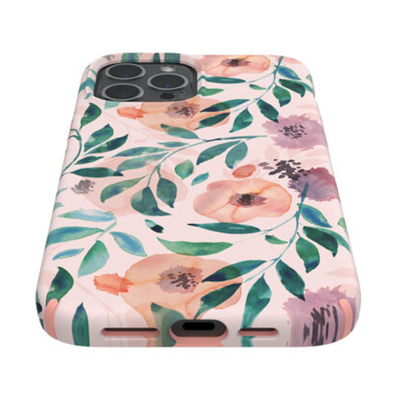 Speck – Presidio EDITION iPhone 12 Pro Max tok - Átlátszó/Virágmintás - iSTYLE HU