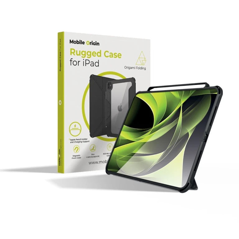 Mobile Origin – iPad Air 13" M2 2024 Rugged tok - fekete - iSTYLE HU
