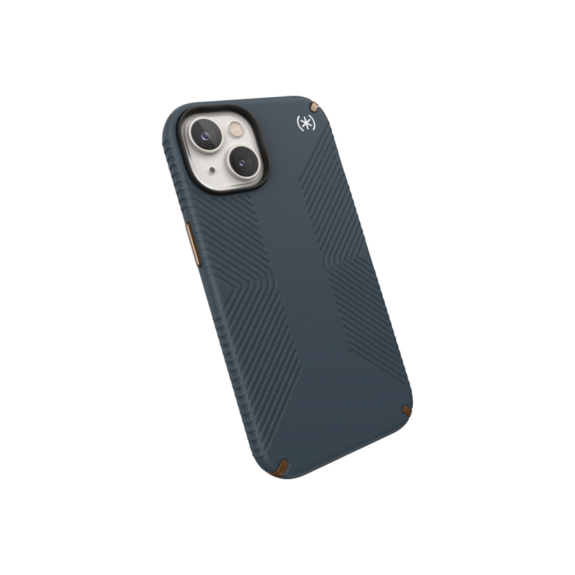 Speck – Presidio 2 Grip iPhone 14 tok - szürke/bronz - iSTYLE HU