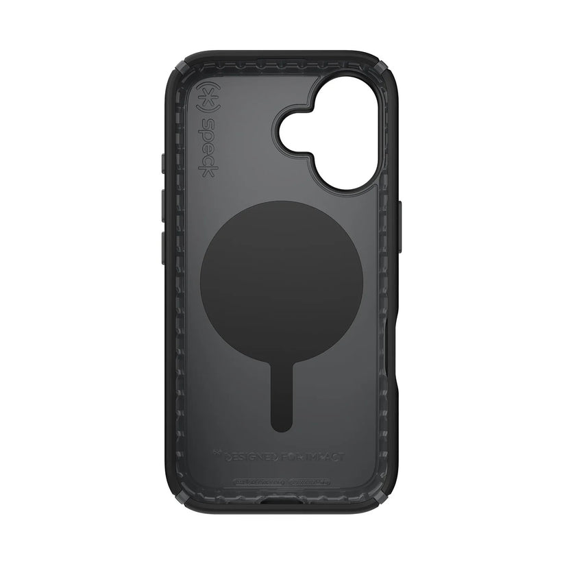 Speck Presidio Pro + ClickLock tok iPhone 16-hoz — Fekete/Palaszürke/Fehér - iSTYLE HU