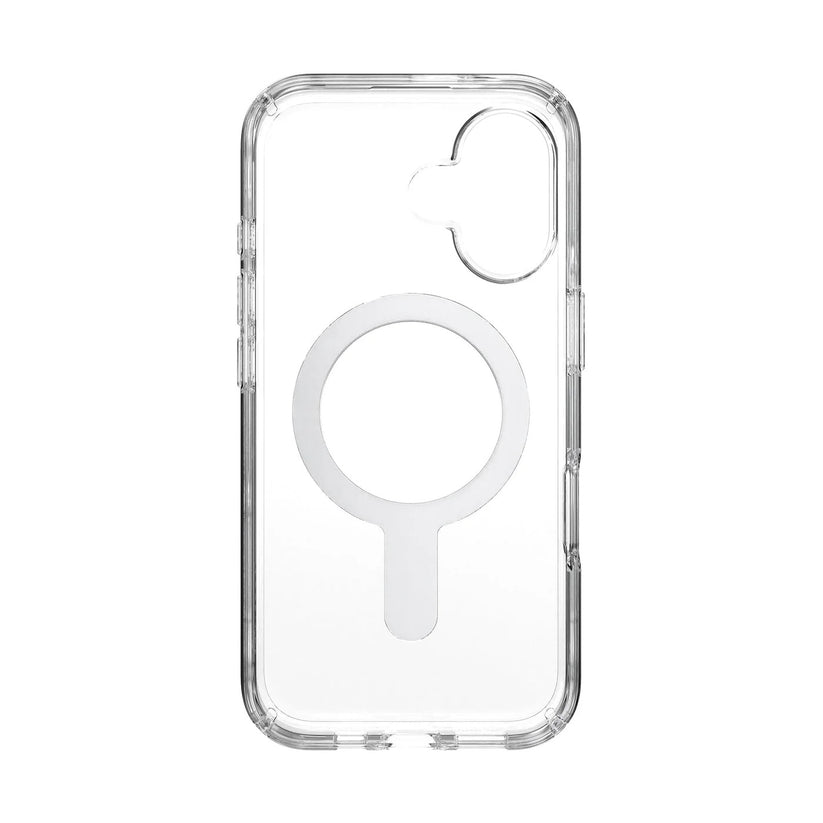 Speck Presidio Perfect Clear + ClickLock tok iPhone 16-hoz — Átlátszó/Króm - iSTYLE HU