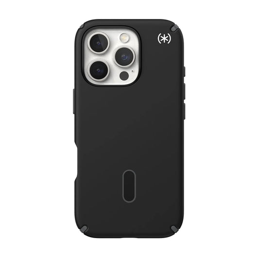 Speck Presidio + ClickLock tok iPhone 16 Pro-hoz — Fekete/Palaszürke/Fehér - iSTYLE HU