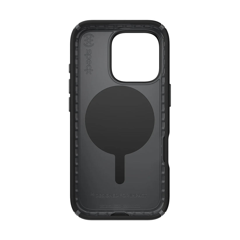 Speck Presidio + ClickLock tok iPhone 16 Pro-hoz — Fekete/Palaszürke/Fehér - iSTYLE HU