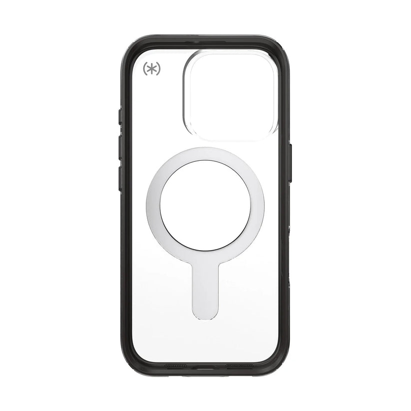 Speck Presidio + ClickLock tok iPhone 16 Pro-hoz — Átlátszó/Matt Fekete - iSTYLE HU