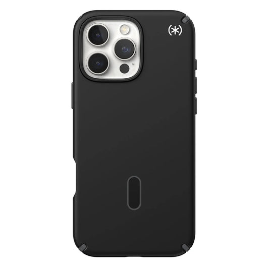 Speck Presidio + ClickLock tok iPhone 16 Pro Max-hoz — Fekete/Palaszürke/Fehér - iSTYLE HU