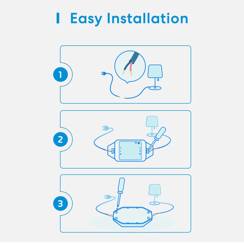 Meross Smart WiFi Switch kapcsoló fehér